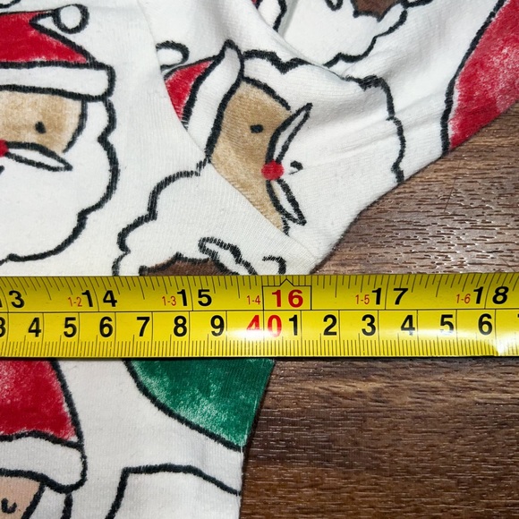 Carter’s Kids 2-Piece 100% Cotton Christmas Pajama Set - Santa, Size 14 - Picture 6 of 11